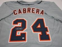 Miguel Cabrera of the Detroit Tigers signed autographed baseball jersey PAAS COA 092