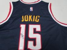 Nikola Jokic of the Denver Nuggets signed autographed basketball jersey PAAS COA 586