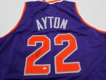 Deandre Ayton of the Phoenix Suns signed autographed basketball jersey PAAS COA 132