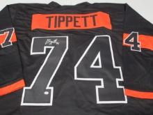 Owen Tippett of the Philadelphia Flyers signed autographed hockey jersey PAAS COA 972
