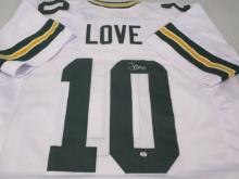 Jordan Love of the Green Bay Packers signed autographed football jersey PAAS COA 148
