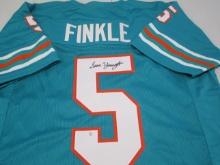 Sean Young ACE VENTURA Finkle Dolphins signed autographed football jersey PAAS COA 619
