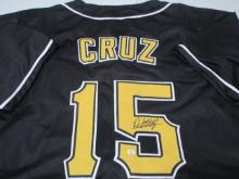 Oneil Cruz of the Pittsburgh Pirates signed autographed baseball jersey PAAS COA 080