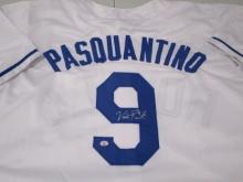 Vinnie Pasquantino of the KC Royals signed autographed baseball jersey PAAS COA 406