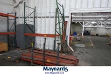 Lot of Spare/Unpaired Teardrop Pallet Racking