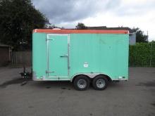 2011 FOREST RIVER 16' TANDEM AXLE ENCLOSED FOOD CART TRAILER