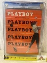 March 1954 "Playboy" Magazine CGC 6.5