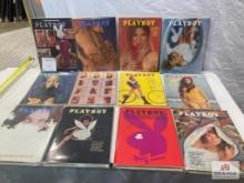 1971 Playboy Magazines complete set of 12