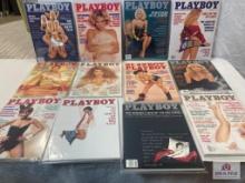 1992 Playboy Magazines complete set of 12