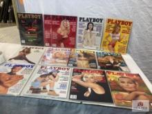 1994 Playboy Magazines complete set of 12