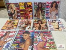 2010 Playboy Magazines complete set of 12