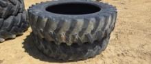 (2) FIRESTONE 480/80R50 RADIAL TRACTOR TIRES