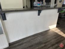 Bar-top Height L-Shaped Service Counter