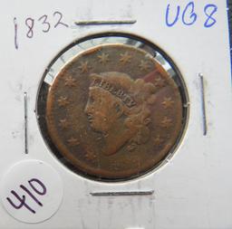 1832- Large Cent