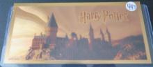 Harry Potter Gold Certificate