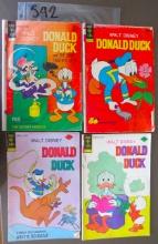 (4) Walt Disney Donald Duck Comics