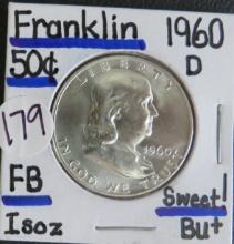 1960-D Franklin 50 Cent