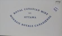 1972- Canadian Mint Set