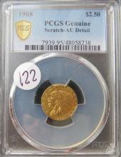 1908- $2.50 Gold