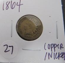 1864- Indian Head Cent
