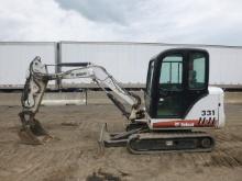 08 Bobcat 331 Excavator (QEA 6067)