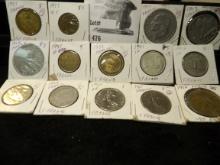 (14) Foreign Coins from France 1932-1961.