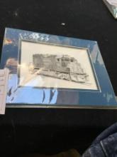 vintage, sign, pencil, drawing print by famous artist LH Scott third