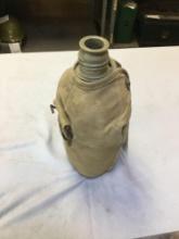 vintage US Army Vietnam era canteen with cover