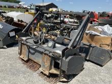 Used Industrial Forestry Mulcher for Skid Steer
