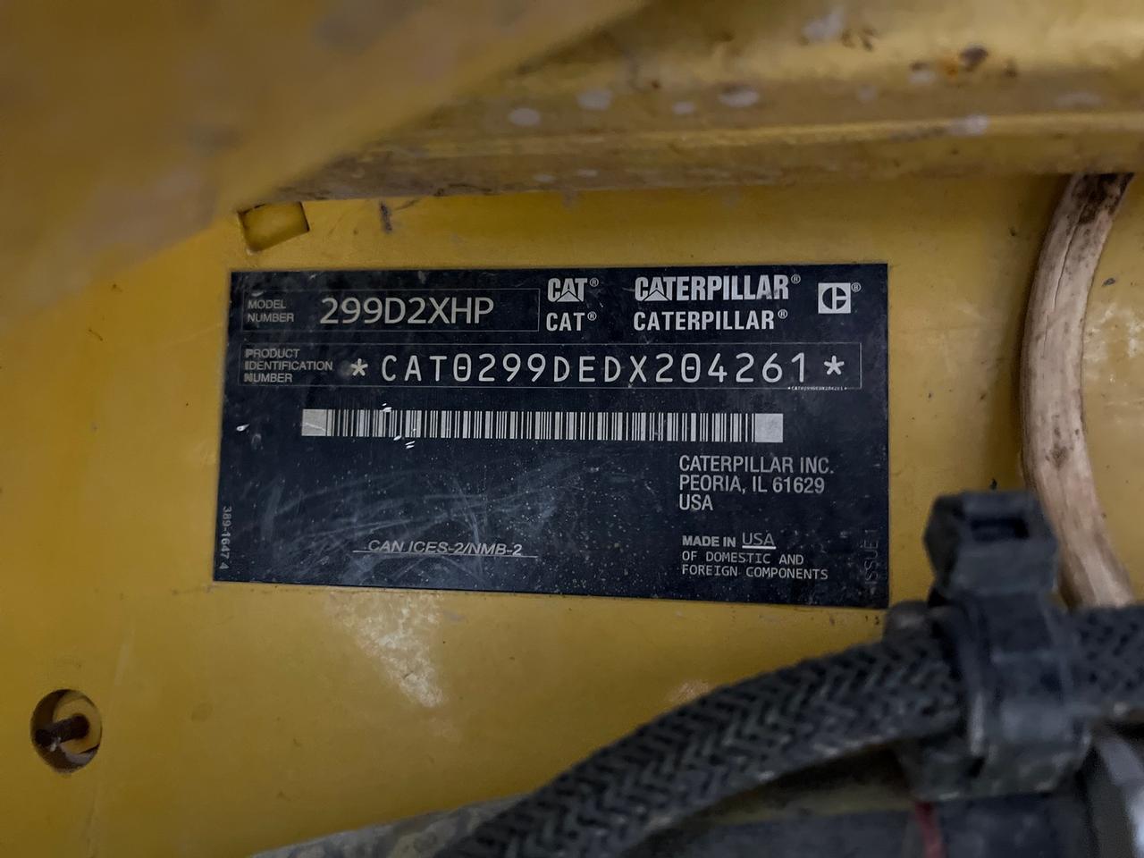 2019 Caterpillar 299D2 XHP Skid Steer Loader