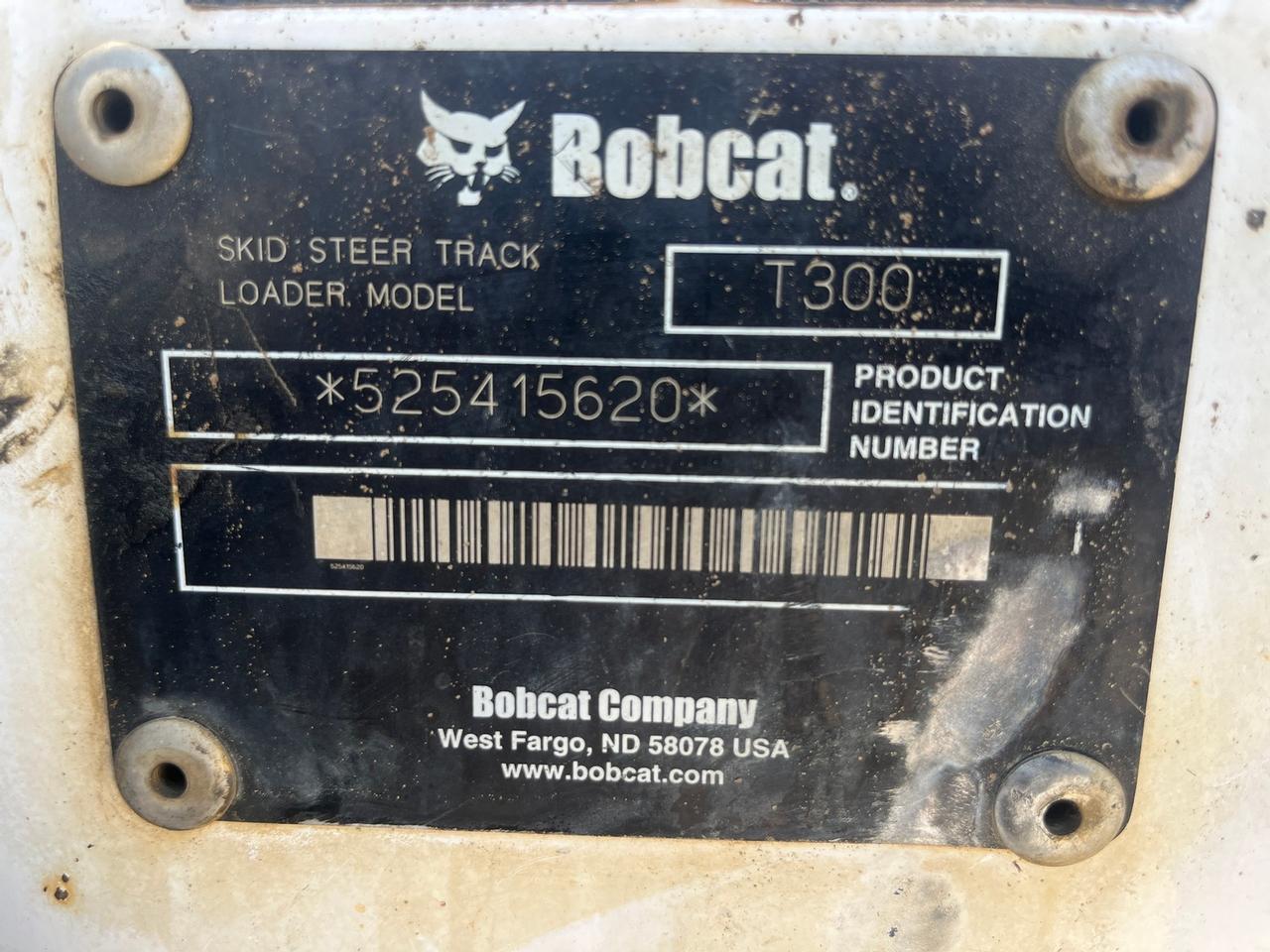 Bobcat T300 Skid Steer Loader