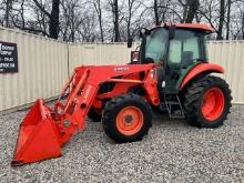 2018 Kubota M6060 Tractor with loader