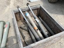 Lot Of Hydraulic Cylinders & Gould Well Pump