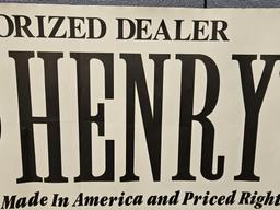 Henry Rifles Authorized Dealer Wall Banner