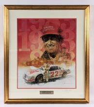 Bobby Allison Painting By Randall McKissick