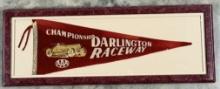 Vintage AAA Darlington Raceway Auto Race Pennant