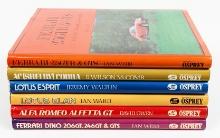 (6) Sports Car Related Books
