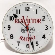 RCA Victor Radio Advertising Neon-Ray Clock