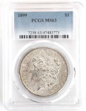 1899 U.S. Morgan Silver Dollar PCGS MS 63