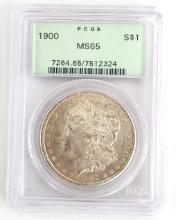 1900 U.S. Morgan Silver Dollar PCGS MS 65
