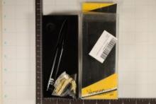 BULLET SHAPED ANTENNA FOR AUTOMOBILES BLACK