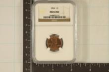 1964 LINCOLN CENT NGC MS66RD