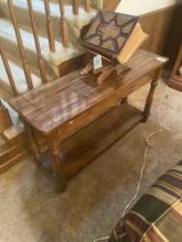 LIBRARY OR CONSOLE SOFA TABLE