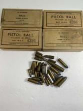 .45 AMMUNITION PLUS A MIXED BAG