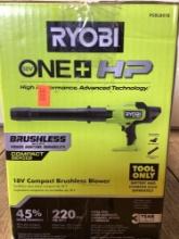 Ryobi 18V compact brushless blower*TOOL ONLY*