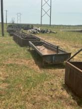 FEED BUNK TROUGHS