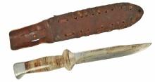 US Military WWII Field-Made Fighting Knife (KDW)