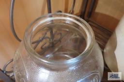 Crisco glass jar