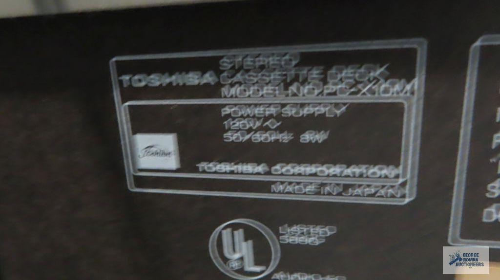 Toshiba stereo cassette deck model PC-X10M