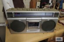 Panasonic AM/FM stereo radio cassette recorder